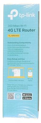 TP-Link TL-MR6400 Wireless N 4G LTE Router Router Zwart - thumbnail