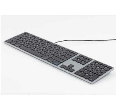 Matias Bedraad RGB Toetsenbord AZERTY MacBook space grey