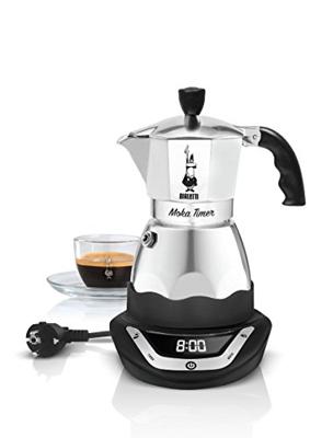 Bialetti EAsy Timer 6 Volledig automatisch Elektrische Moka Express 0,3 l