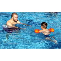 Swimsafe zwemmouwtjes flipper oranje 2 stuks - thumbnail