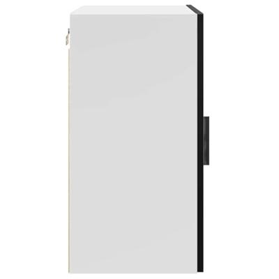 Keukenwandkast Porto bewerkt hout zwart Keukenwandkast Porto bewerkt hout zwart