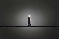 Konstsmide 6631-117 Micro-lichtketting Buiten werkt op het lichtnet Aantal lampen 80 LED Warmwit Verlichte lengte: 7.9 m - thumbnail