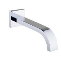 Wiesbaden inbouw-uitloop vierkant 20cm 1/2'' chroom - thumbnail