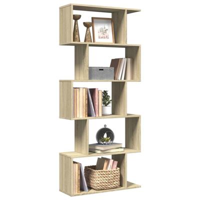 Kamerscherm / boekenkast 5-laags 70x24x161 cm hout sonoma eiken Kamerscherm / boekenkast 5-laags 70x24x161 cm hout sonoma eiken