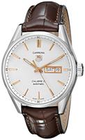 Tag Heuer Carrera automatisch herenhorloge met witte wijzerplaat WAR201DFC6291 - thumbnail
