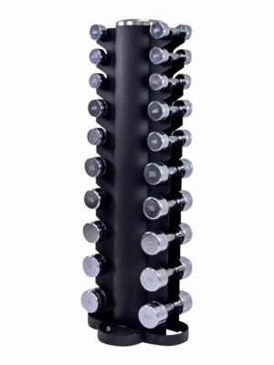 LifeMaxx Dumbbell Toren met Chromen Dumbbellset 2 x 1-10 kg 10 paar LMX 80.SD LifeMaxx Dumbbell Toren met Chromen Dumbbellset 2 x 1-10 kg 10 paar LMX 80.SD