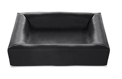 Bia bed kunstleer hoes hondenmand zwart Bia bed kunstleer hoes hondenmand zwart