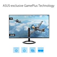 ASUS VZ27EHF 27 Zoll Eye Care Gaming Monitor (Full HD (1920 x 1080), IPS, rahmenlos, 100Hz, Adaptive-Sync, 1ms MPRT, HDMI, Low Blue Light, Flicker Free, - thumbnail