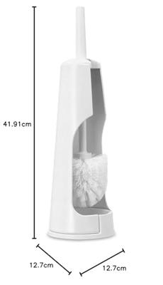 Brabantia renew toiletborstel met houder wit