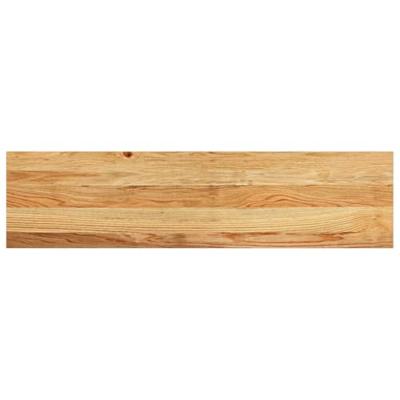 Vensterbanken 2 st 100x25x2 cm massief eikenhout lichtbruin Vensterbanken 2 st 100x25x2 cm massief eikenhout lichtbruin