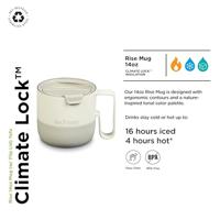 Klean Kanteen Rise 399ml/14oz + Flip Deksel Thermosfles Tofu 399ml - thumbnail