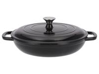 SILVERCREST Gietijzeren pan 30 cm 3,7 L (Zwart) - thumbnail