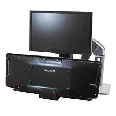 Ergotron WorkFit-A Monitor-tafelbeugel 1-voudig 25,4 cm (10) - 61 cm (24) Zwart, Aluminium (gepolijst) In hoogte verstelbaar, Toetsenbordhouder, Kantelbaar, Ergotron WorkFit-A Monitor-tafelbeugel 1-voudig 25,4 cm (10) - 61 cm (24) Zwart, Aluminium (gepolijst) In hoogte verstelbaar, Toetsenbordhouder, Kantelbaar,