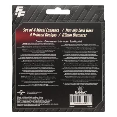 Fast & Furious Coaster 4-Pack Vintage Style