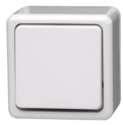 Kopp 513702008 Kruisschakelaar Standaard (opbouw) Arctisch-wit 1 stuk(s)