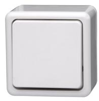 Kopp 513702008 Kruisschakelaar Standaard (opbouw) Arctisch-wit 1 stuk(s) - thumbnail