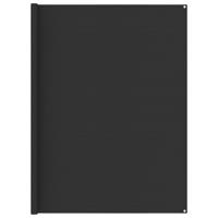Tenttapijt 250x250 cm HDPE antracietkleurig - thumbnail