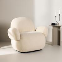 Nohr Fauteuil 'Ninamarie' Chenille, kleur Beige - thumbnail