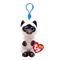 TY Beanie Babies Bellies Clip Knuffel Kat Miso 10 cm - thumbnail
