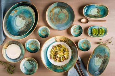 Bonna Serveerschaal - Futura - Porselein - 19x11 cm - set van 2