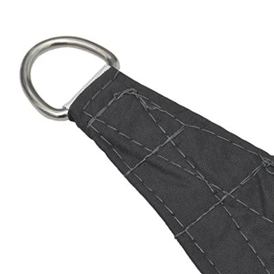 VidaXL Zonnezeil trapezium 2/4x3 m oxford stof antracietkleurig VidaXL Zonnezeil trapezium 2/4x3 m oxford stof antracietkleurig