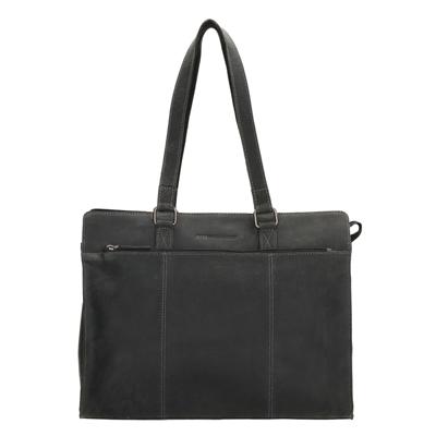 Hide & Stitches Idaho Laptopbag 15,6 inch-Black