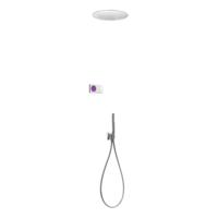 Tres electronische inbouw doucheset met regendouche chroom 09286555 - thumbnail