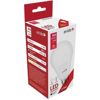 Avide led lamp e27 10w 2700k ew 800lm