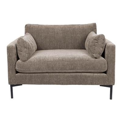 Zuiver Loveseat 'Summer' kleur Coffee Zuiver Loveseat 'Summer' kleur Coffee