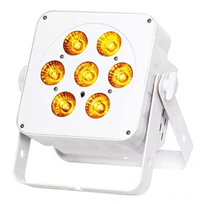 JB Systems LED Plano 7FC-White LED-par 7x 8W RGBW