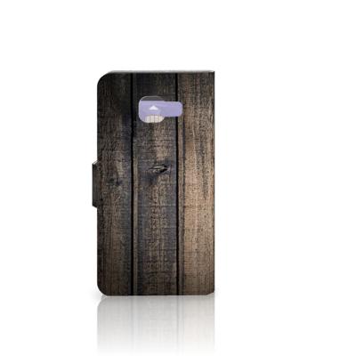 Samsung Galaxy A3 2016 Book Style Case Steigerhout