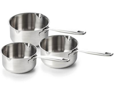 Beka Steelpannenset Maestro 5-Ply 3-delig - ø 16, 18 & 20 cm - geschikt voor alle warmtebronnen