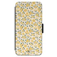 iPhone 13 flipcase - Yellow garden - thumbnail