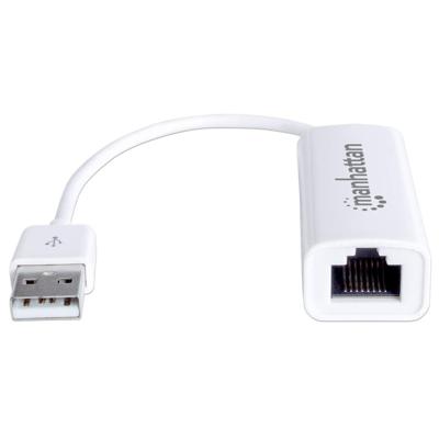 Manhattan Fast Ethernet Adapter Netwerkadapter 100 MBit/s USB-A 2.0