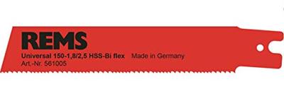 Rems universeel zaagblad 150mm (5st) Rems universeel zaagblad 150mm (5st)