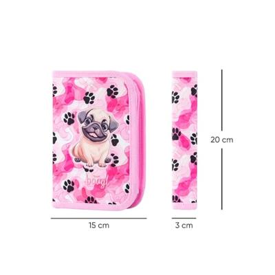 Baagl Etui - Pennenzak Mopshond Pootjes 1-rits Baagl Etui - Pennenzak Mopshond Pootjes 1-rits