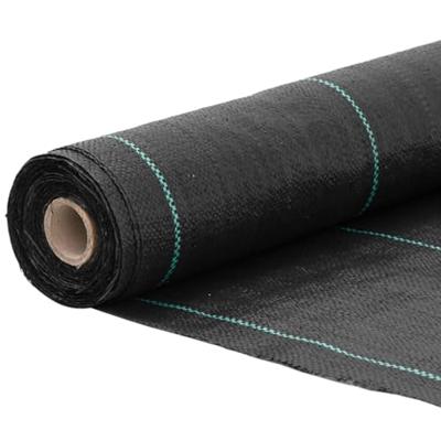 Worteldoek 0,5x10 m polypropeen zwart - thumbnail