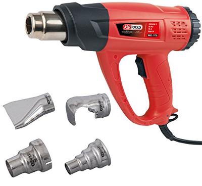 KS TOOLS Ks-tools heteluchtpistool set hot air blower set lcd ks-tools, 5-piece, digita - thumbnail
