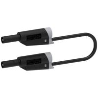 Electro PJP 2717-IEC-CD1-100N Meetsnoer Banaanstekker 4 mm Banaanstekker 4 mm 1.00 m Zwart 1 stuk(s) - thumbnail