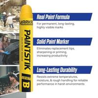 Markal Paintstik Original B Verfmarker Geel 17 mm - thumbnail