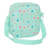 Schoudertas Safta Slak Turkoois 16 x 18 x 4 cm - thumbnail