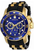 Horlogeband Invicta 17882.01 Silicoon Zwart 26mm - thumbnail
