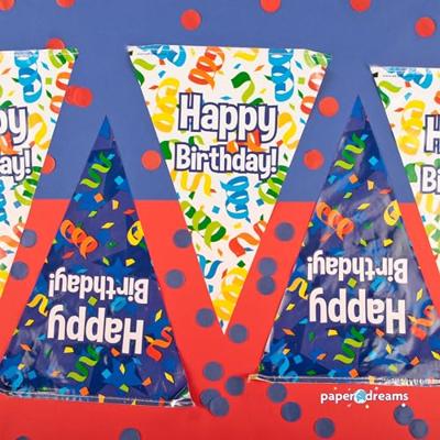 Letter banner - Happy Birthday - thumbnail
