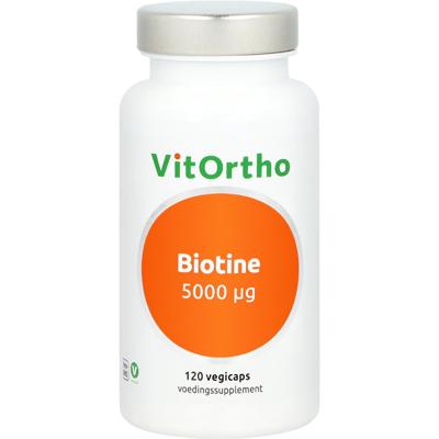 VitOrtho Biotine 5000µg Capsules