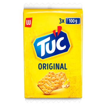 Lu tuc crackers naturel (3x 100gr)