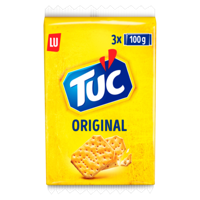 Lu tuc crackers naturel (3x 100gr) - thumbnail