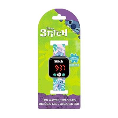 Stitch LED Horloge - KINDERLICENTIE - LAS4091