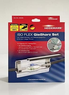 Heidemann 30450 Giethars-kabelgarnituur 1 set(s) Heidemann 30450 Giethars-kabelgarnituur 1 set(s)
