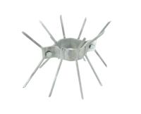 GB paalbeveiliging Ø90 thermisch verzinkt per stuk etiket | 1 stuk - GB714921 - thumbnail