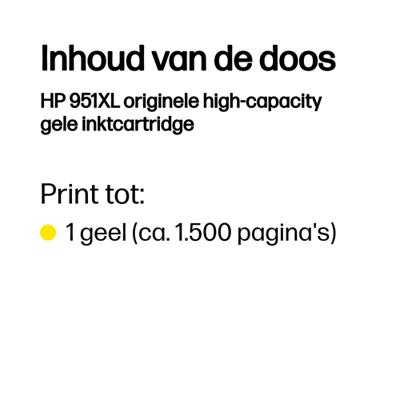 Originele inkt cartridge HP CN048AE Geel